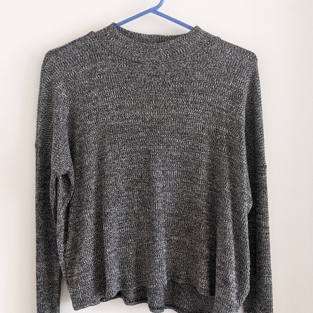 Lightweight turtle neck cropped sweater